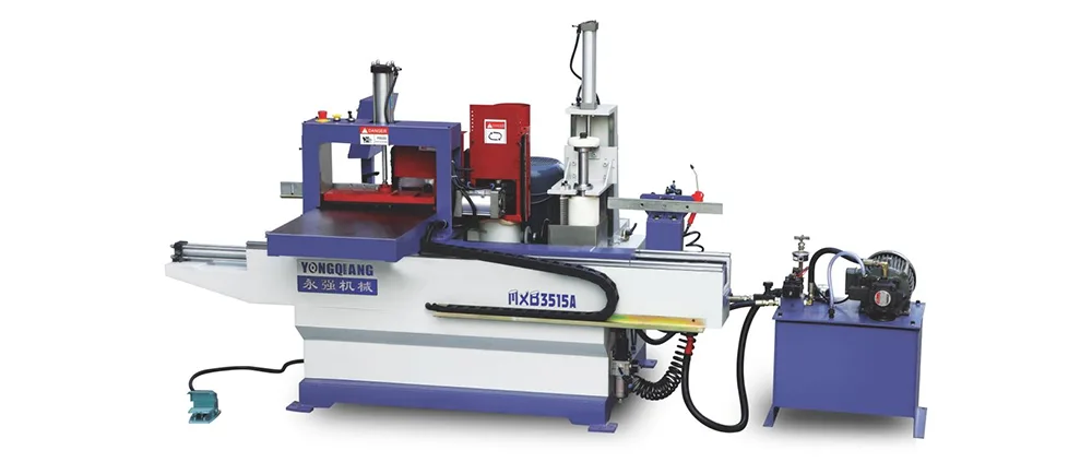 Automatic Finger Joint Shaper with Glue Spreader